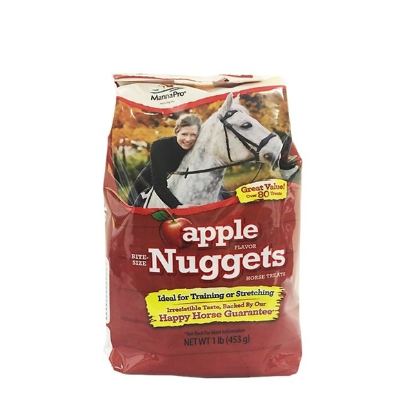 Manna Pro Manna Pro Bite-Size Nuggets 1 lb. bag APPLE 3374-AP